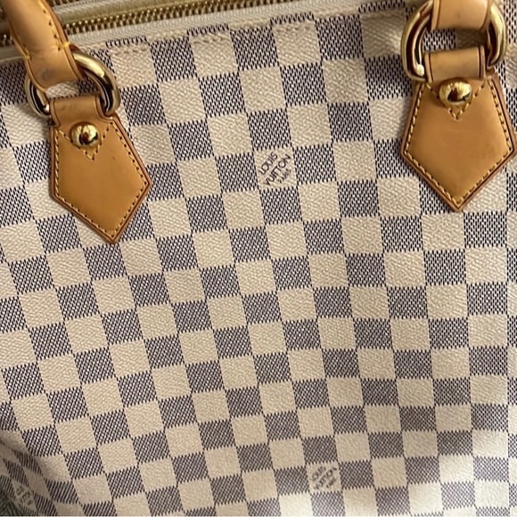 Louis Vuitton White Azure Saleyea PM - Picture 7 of 15